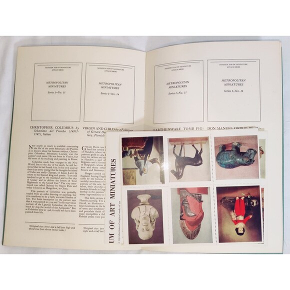 1948 Album #1 The Metropolitan Museum of Art Miniatures, With Unused Stamps - Picture 7 of 13